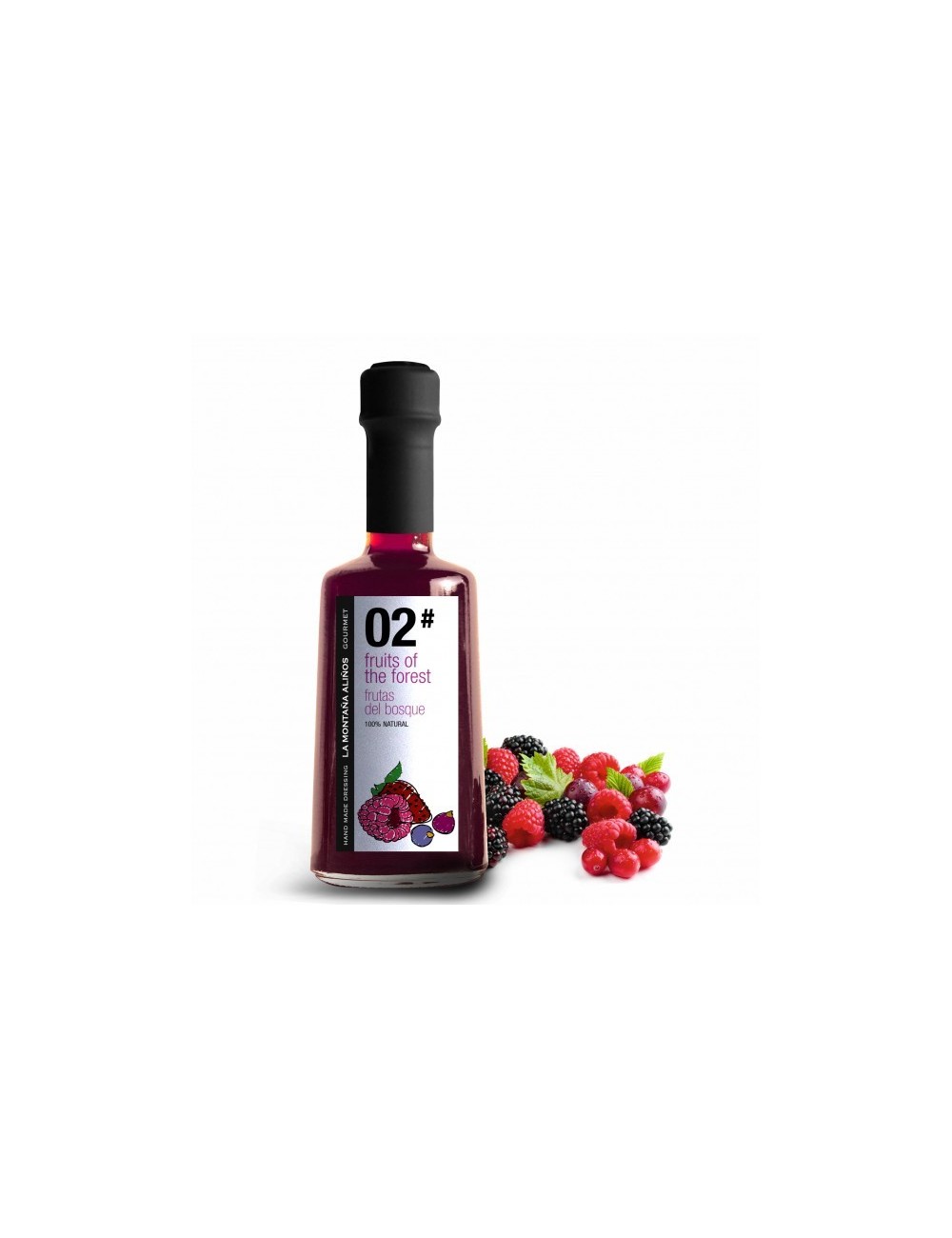 Aliño 02 Frutas del Bosoque La Montaña Aliños 250 ml