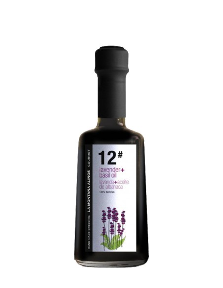 Aliño de Lavanda con Aceite de Albahaca La Montaña Aliños 10 250ml