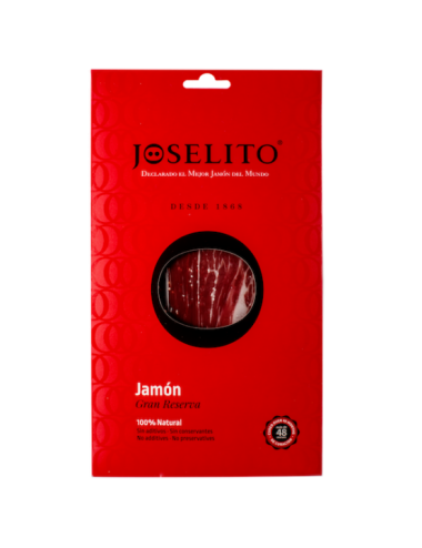 Sobre Jamón Joselito Gran Reserva Loncheado 100grs