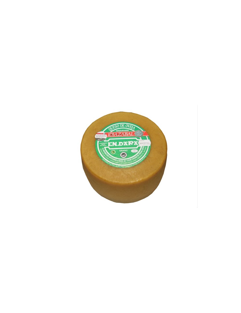 Queso Idiazabal Endara 1.000grs