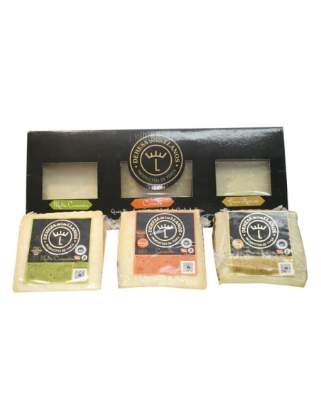 Estuche de Quesos Tres Curaciones Dehesa de los Llanos 3 x 250 g
