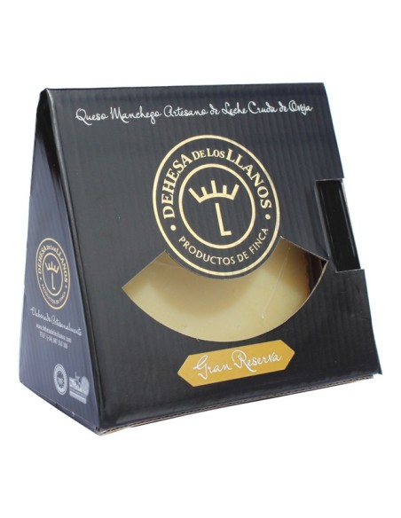 Cuña de Queso Manchego DO Gran Reserva de los Llanos 200 g