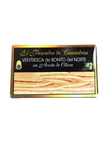 Ventresca de Bonito Fresco Gran Reserva en Aceite El Pescador de Cantabria