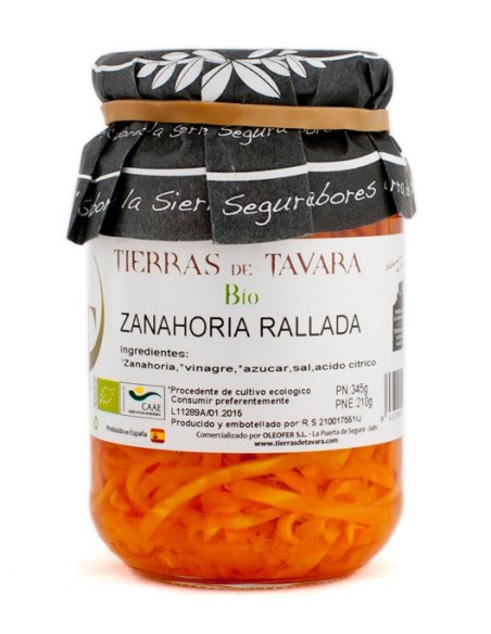 Zanahoria en tiras Tierras de Tavara  Bio