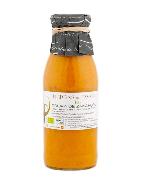 Crema de Zanahoria Tierras de Tavara  Bio