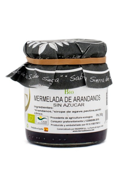 Mermelada de Arándanos Tierras de Tavara  Bio