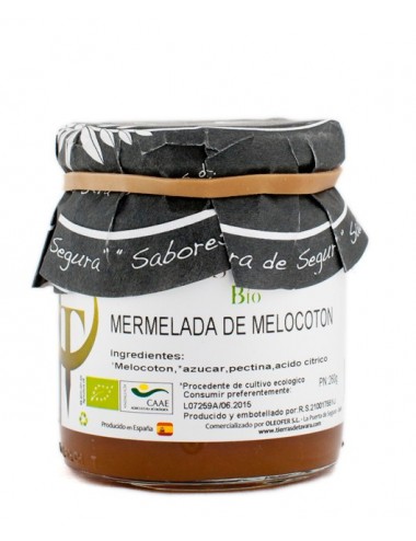 Mermelada de Melocotón Tierras de Tavara  Bio
