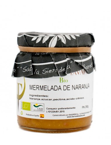 Mermelada de Naranja Tierras de Tavara  Bio