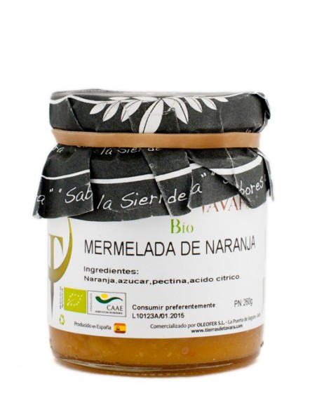 Mermelada de Naranja Tierras de Tavara  Bio