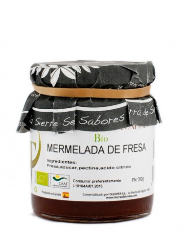Mermelada de Fresa Tierras de Tavara  Bio
