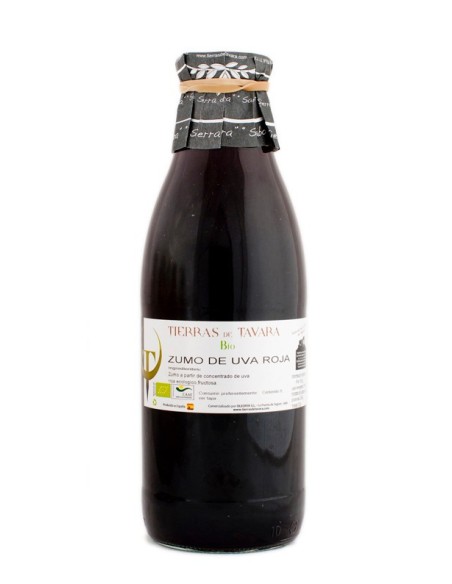 Zumo de Uva Roja Tierras de Tavara  Bio