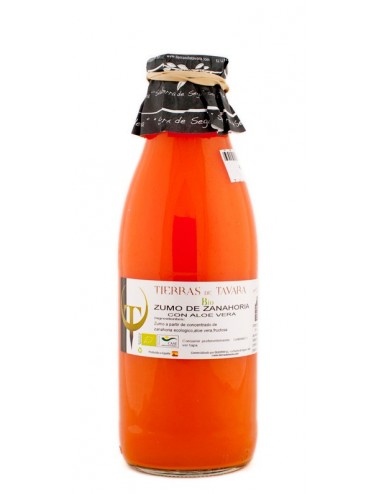 Zumo de Zanahoria + Aloe Vera Tierras de Tavara  Bio 2