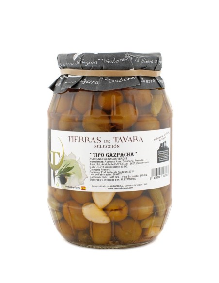 Aceituna Gazpacha Tierras de Tavara