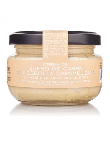 Crema de Queso de Cabra con cebolla Caramelizada La Chinata
