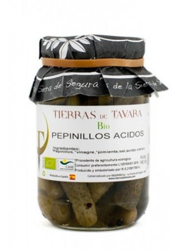 Pepinillos en vinagre Tierras de Tavara  Bio