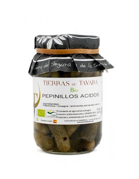 Pepinillos en vinagre Tierras de Tavara  Bio