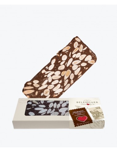 Trufado de chocolate con almendras