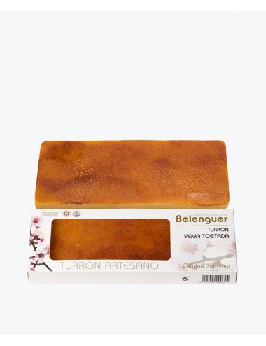 Turrón de yema tostada