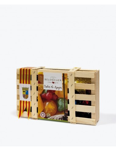 Frutas de Aragón bañadas en chocolate 200gr