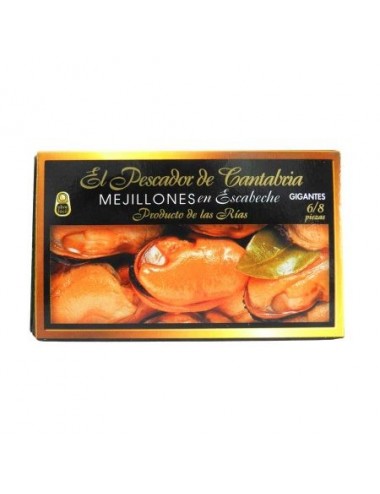 Mejillones Rías Gallegas en Escabeche El Pescador de... 2