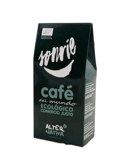 Café Molido del Mundo Ecológico ¡Sonríe!