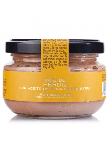 Paté de Perdiz con Aceite de Oliva Virgen Extra La Chinata