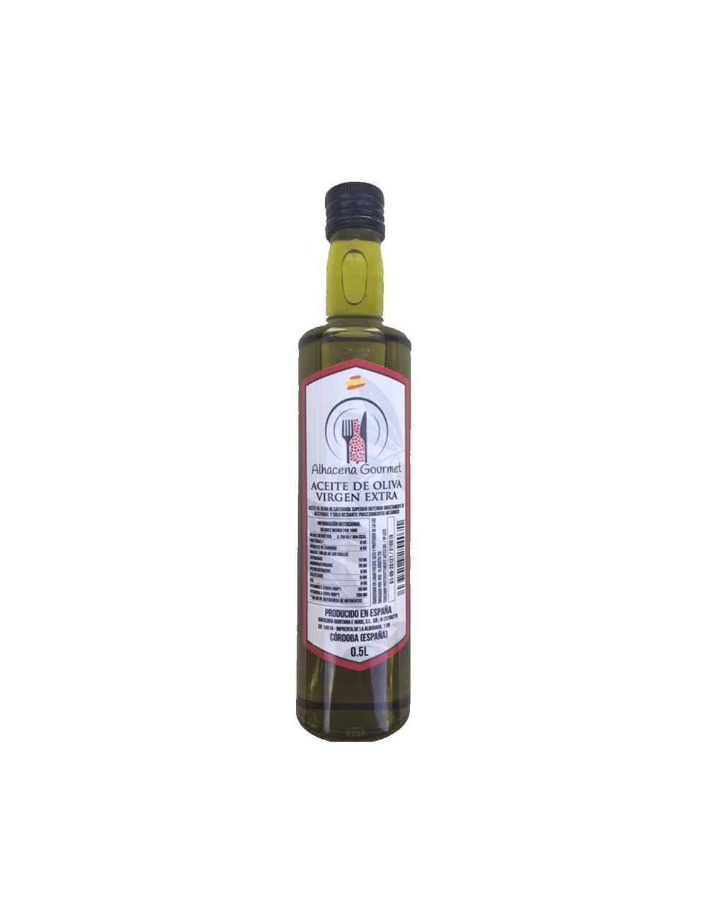 Aceite de Oliva Virgen Extra Alhacena Gourmet...