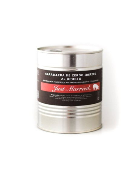 Carrillera de cerdo ibérico al Oporto Just Married