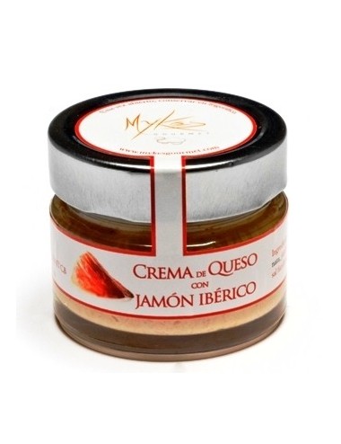 Sheep Cheese Cream with Iberian Ham Mykes