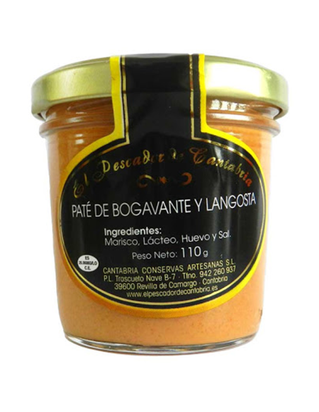 Paté de Bogavante El Pescador de Cantabria