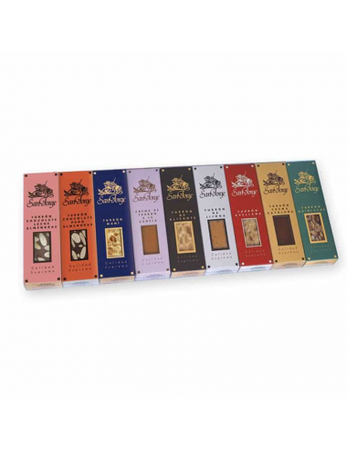 Estuche 9 Mini Tabletas de Turrón San Jorge