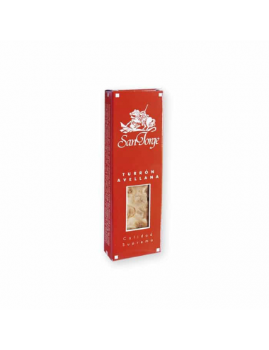 Mini Tableta de Turrón Duro de Avellana  San Jorge