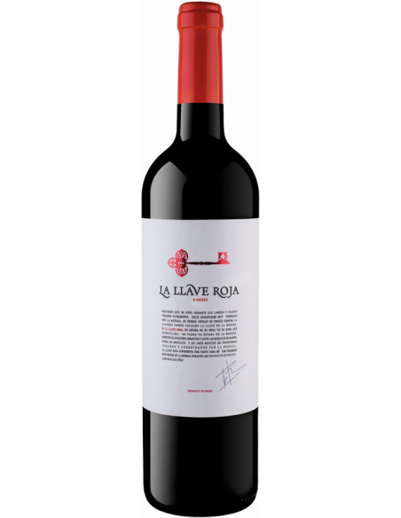 Vino Tinto Carlos Plaza La Llave Roja 8 Meses Barrica