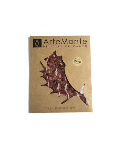 Salchichón de jabalí loncheado ArteMonte