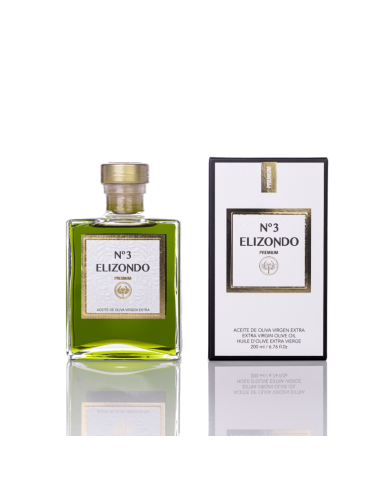 Aceite de oliva Virgen Extra Nº3 Premium 200 ml Picual Estuchado Elizondo