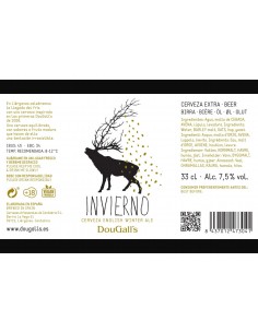 Cerveza Dougall's Invierno 2