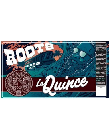 Cerveza La Quince Roots lata 44cl