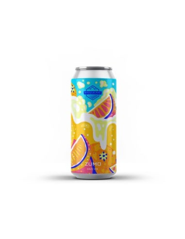 Cerveza Basqueland ZUMO Hazy IPA lata 44cl.