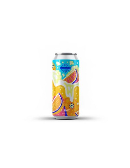 Cerveza Basqueland ZUMO Hazy IPA lata 44cl.