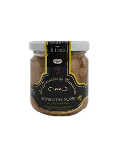 Bonito del Norte en aceite de Oliva Virgen El Pescador de Cantabria