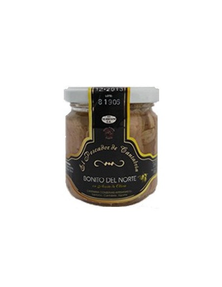 Bonito del Norte en aceite de Oliva Virgen El Pescador de Cantabria