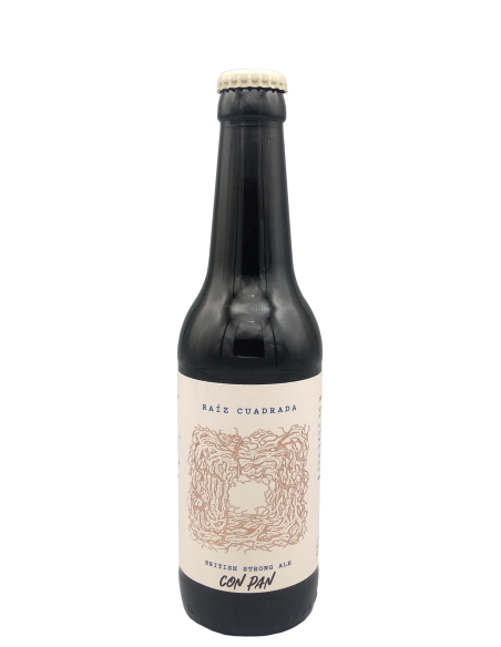 Cerveza Raíz Cuadrada British Strong Ale con Pan