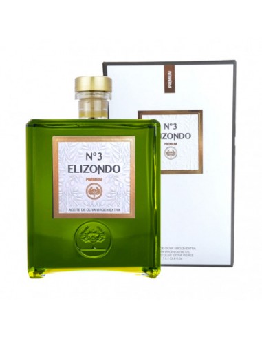 Aceite de oliva Virgen Extra Nº3 Premium 1000 ml Picual Estuchado Elizondo