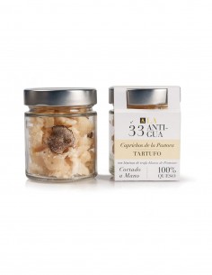 Queso de Oveja Tarro Caprichos 33 Tartufo La Antigua