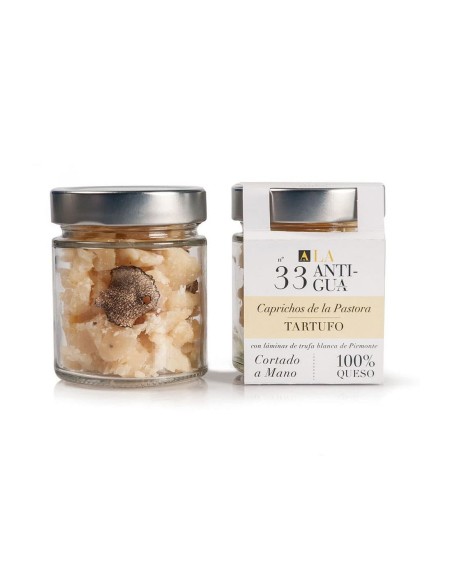 Queso de Oveja Tarro Caprichos 33 Tartufo La Antigua