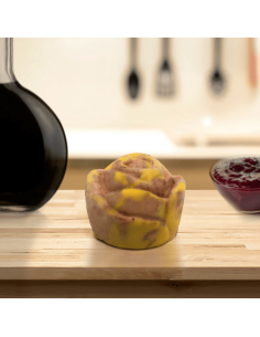 Rosa de Mi-Cuit con confitura de higos con ratafía Foie...