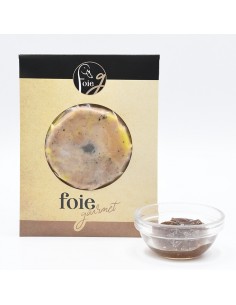 Mi-cuit con mermelada de manzana Foie Gourmet