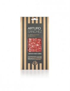 Sobre Salchichón Ibérico de Bellota Arturo Sánchez 80grs