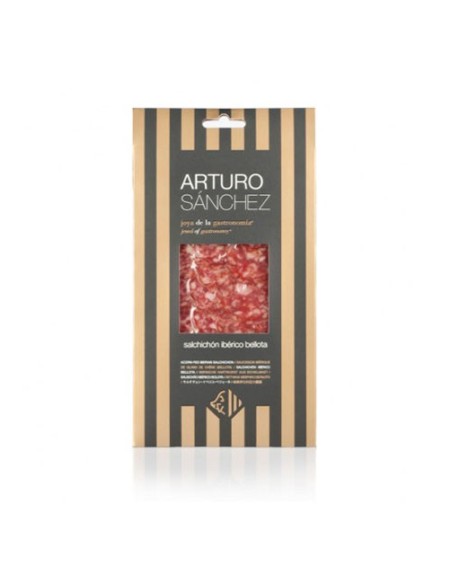 Sobre Salchichón Ibérico de Bellota Arturo Sánchez 80grs