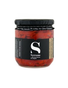 Pimiento del Piquillo cortado tiras Serrano 230g